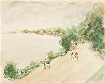 ARNOLD FRIEDMAN (1879-1946) Three watercolors.